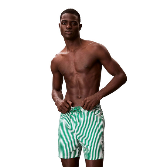 Calvin Klein Ανδρικό μαγιό Medium Drawstring Swim Shorts - CK Monogram